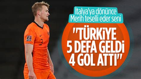M­a­t­t­h­i­j­s­ ­D­e­ ­L­i­g­t­:­ ­T­ü­r­k­i­y­e­ ­5­ ­d­e­f­a­ ­g­e­l­i­p­ ­4­ ­g­o­l­ ­a­t­t­ı­